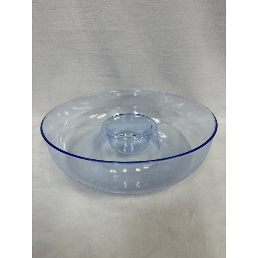158oz Chip and Dip Bowl, Room Essentials BPA Free - Blue 3.5"H X 12"L